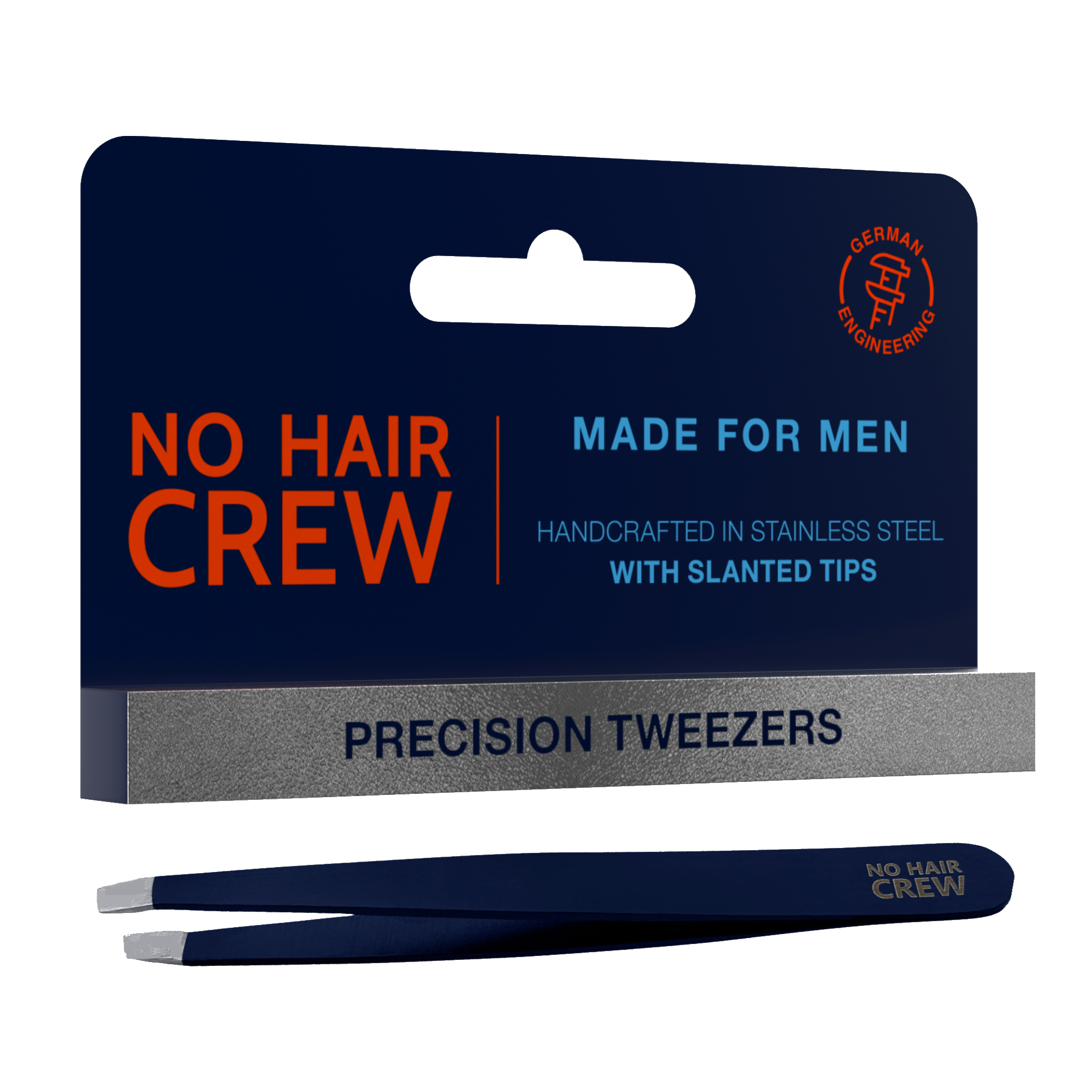 NHC Tweezers FOP with tweezers front
